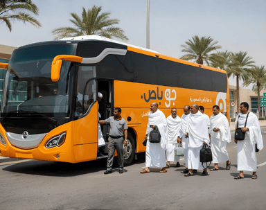 الوصول الى مكة وأداء العمرة